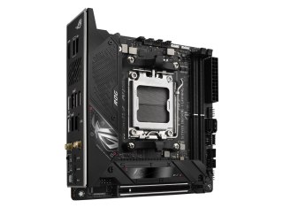 Asus | ROG STRIX B650E-I GAMING WIFI | Rodzina procesorów AMD | Gniazdo procesora AM5 | DDR5 DIMM | Gniazda pamięci 2 | Obsługiw