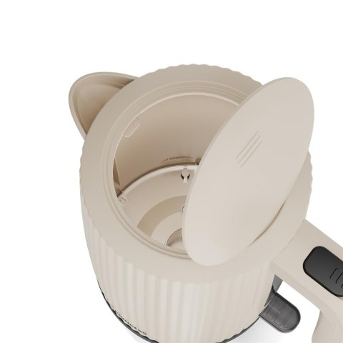 Czajnik Princess | 236048 Wave | Elektryczny | 2200 W | 1,7 L | Plastikowy | Podstawa obrotowa 360° | Brązowy
