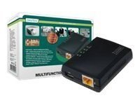 Digitus | Wielofunkcyjny serwer sieciowy USB | DN-13020 | Czarny
