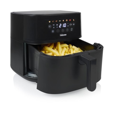 Frytkownica beztłuszczowa Tristar FR-9071 2000 W 8 L Czarna z 8 programami i wyświetlaczem LED
