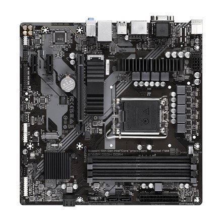Gigabyte | B760M DS3H DDR4 1.0 M/B | Rodzina procesorów Intel | Gniazdo procesora LGA1700 | DDR4 DIMM | Gniazda pamięci 4 | Obsł
