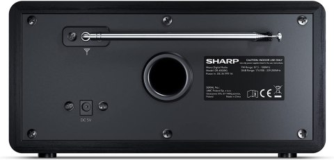 Radio cyfrowe Sharp DR-450(BK), FM/DAB/DAB+, Bluetooth 4.2, funkcja alarmu, Midnight Black | Sharp | Radio cyfrowe | DR-450(BK) 