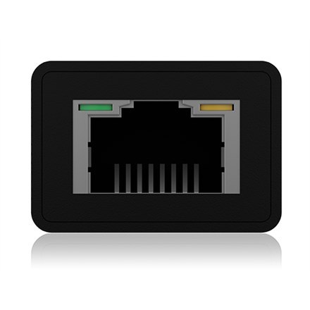Raidsonic | 4-portowy koncentrator z USB 3.0 Type-A, Type-C, Gigabit LAN | Icy Box IB-HUB1419-LAN