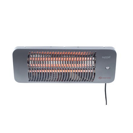 SUNRED | Grzejnik | LUG-2000W, Lugo Quartz Wall | Podczerwień | 2000 W | Liczba poziomów mocy | Odpowiedni do pomieszczeń do m² 