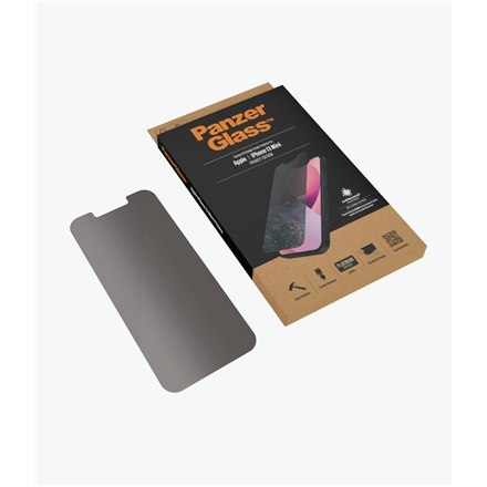 PanzerGlass | Ochraniacz ekranu - szkło - z filtrem prywatności | Apple iPhone 13 mini | Szkło hartowane | Przezroczysty