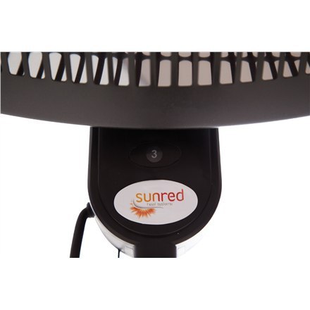 SUNRED | Grzejnik | SMQ2000A, Elekra kwarcowy stojący | Podczerwień | 2000 W | Liczba poziomów mocy | Odpowiedni do pomieszczeń 