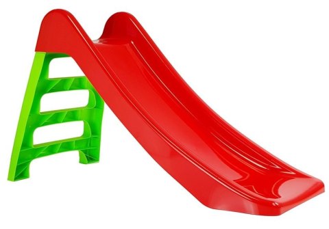 Zjeżdżalnia Ogrodowa dla Dzieci 3-Stopniowa Drabinka Czerwona 67cm 428