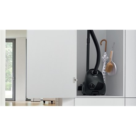 Bosch | BGBS2LB1 | Odkurzacz | Z workiem | Moc 600 W | Pojemność pyłu 3,5 l | Czarny
