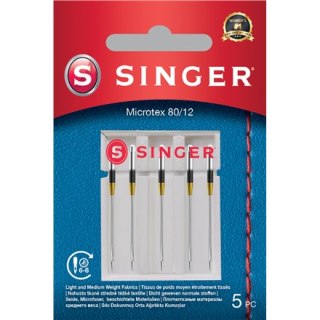 Singer | Igła Microtex 80/12 5PK