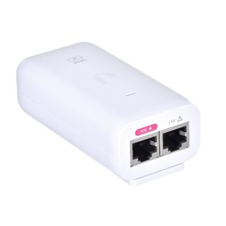 Ubiquiti | Injector PoE z obsługą 802.3af | U-POE-af | Porty Ethernet LAN (RJ-45) 1
