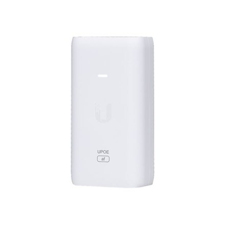 Ubiquiti | Injector PoE z obsługą 802.3af | U-POE-af | Porty Ethernet LAN (RJ-45) 1