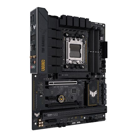 Asus | TUF GAMING B650-PLUS WIFI | Rodzina procesorów AMD | Gniazdo procesora AM5 | DDR5 DIMM | Gniazda pamięci 4 | Obsługiwane 