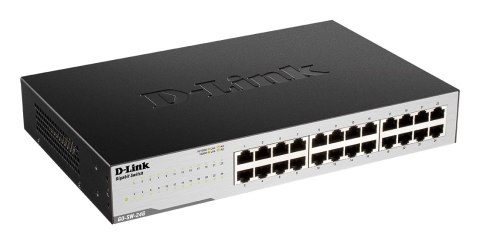 D-Link | 24-portowy przełącznik Gigabit Easy Desktop | GO-SW-24G | Niezarządzany | Desktop/Montowalny na stojaku | 24 miesiące