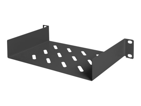 Półka Digitus 254 mm (10") 1U | DN-10-TRAY-1-B