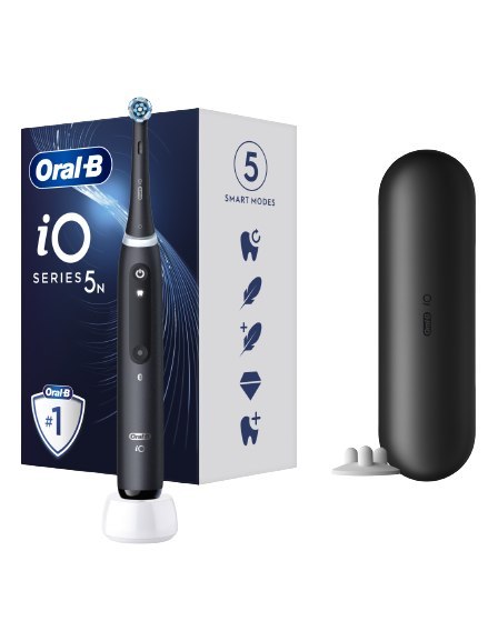 Oral-B | Elektryczna szczoteczka do zębów | iO5 | Akumulatorowa | Dla dorosłych | Liczba główek szczoteczki w zestawie 1 | Liczb