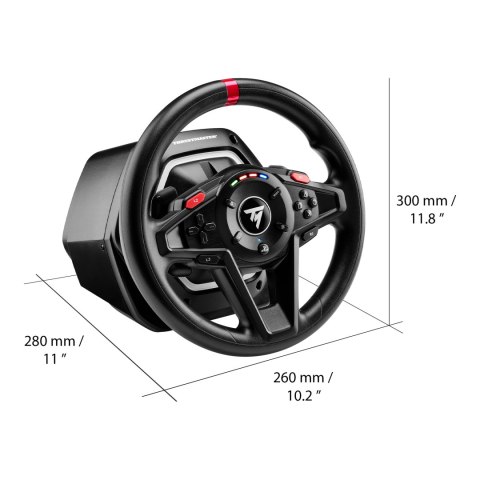 Thrustmaster | Kierownica | T128-P | Czarna | Kierownica do gier wyścigowych