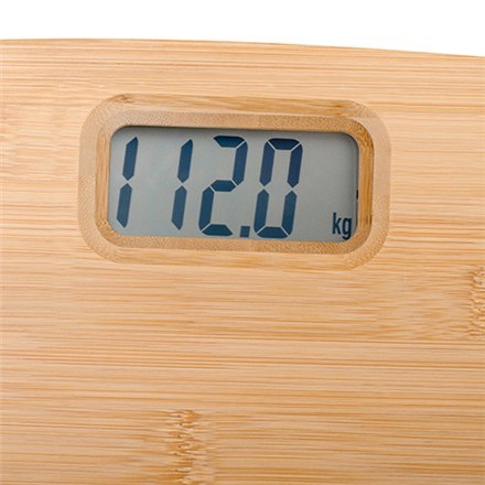 Adler | Waga łazienkowa bambusowa | AD 8173 | Maksymalna waga (udźwig) 150 kg | Dokładność 100 g