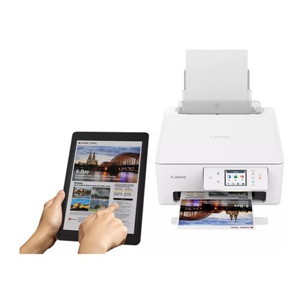 Canon PIXMA TS7650i Kolorowa Wielofunkcyjna Drukarka Atramentowa A4 w Białym Kolorze