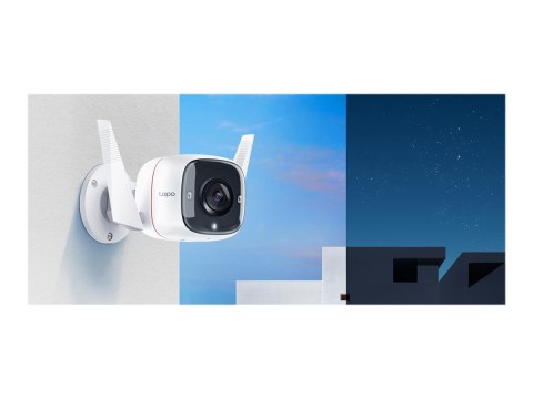 Kamera zewnętrzna TP-LINK | Security | Wi-Fi | TC65 | Bullet | 3 MP | 3.89 mm/F2.2 | H.264 | Micro SD, Max. 128GB