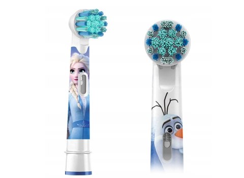 Oral-B | Vitality PRO Dla Dzieci Frozen | Szczoteczka Elektryczna | Zmywalna | Dla Dzieci | 1 głowica w zestawie | 2 tryby mycia