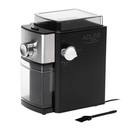 Adler | AD 4448 | Młynek do kawy | 300 W | Pojemność ziaren kawy 250 g | Ilość filiżanek 12 na pojemnik szt.