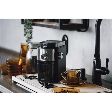 Adler | AD 4448 | Młynek do kawy | 300 W | Pojemność ziaren kawy 250 g | Ilość filiżanek 12 na pojemnik szt.