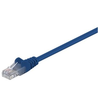 Goobay | CAT 5e | Kabel krosowy | Skrętka nieekranowana (UTP) | Męski | RJ-45 | Męski | RJ-45 | Niebieski | 10 m