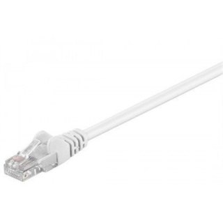 Goobay | CAT 5e | Kabel sieciowy | Skrętka nieekranowana (UTP) | Męski | RJ-45 | Męski | RJ-45 | Biały | 10 m