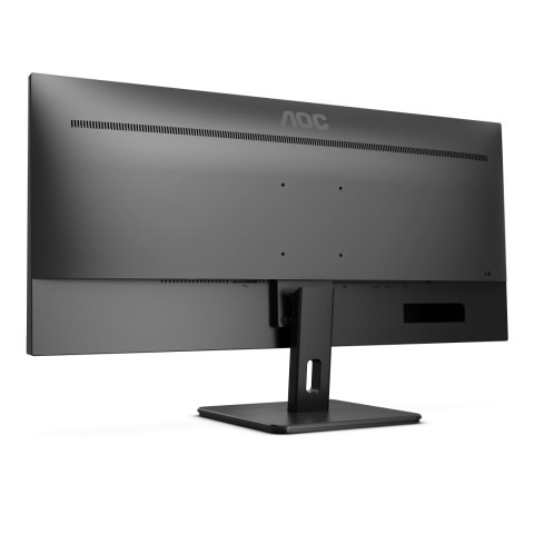 AOC | Monitor | U34E2M | 34 " | VA | WQHD | 21:9 | 100 Hz | 4 ms | 3440 x 1440 | 300 cd/m² | Porty HDMI w liczbie 2 | Czarny