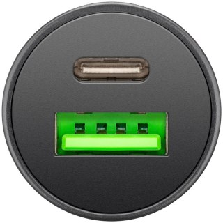 Goobay 61739 Podwójna ładowarka samochodowa USB-C PD, 45 W