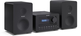 Sharp XL-B520D(BK) Tokyo Hi-Fi Micro System 2.0, FM/DAB/DAB+/USB, CD, Bluetooth 5.0, Aux-in, czarny | Sharp | Tokyo Hi-Fi Micro 