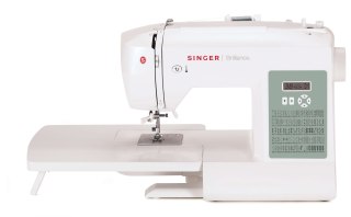 Singer | Maszyna do szycia | 6199 Brilliance | Liczba ściegów 100 | Liczba dziurek na guziki 6 | Biały