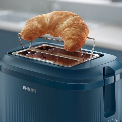 Toster Philips serii 3000 HD2511/70, 8 ustawień, 2-gniazdowy, podgrzewacz do bułek | Philips