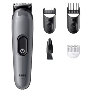 Zestaw do pielęgnacji Braun 4 w 1 | All-in-One Series 3 AIO3500 | Bezprzewodowy | Liczba kroków długości 14 | Czarny