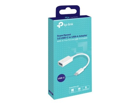 Adapter TP-LINK UC400 (Micro USB typu C M - USB 3.0 F; kolor biały)