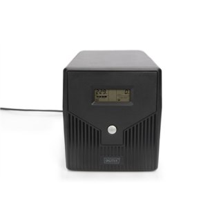 Digitus | Line-Interactive UPS | Line-Interactive UPS DN-170074, 1000VA, 600W, 2x akumulator 12V/7Ah, 4x gniazdo CEE 7/7, 2x RJ4