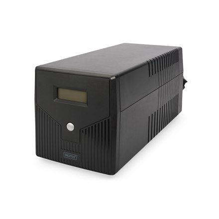 Digitus | Line-Interactive UPS | Line-Interactive UPS DN-170074, 1000VA, 600W, 2x akumulator 12V/7Ah, 4x gniazdo CEE 7/7, 2x RJ4