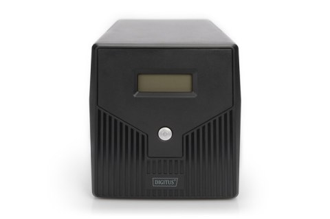 Digitus | Line-Interactive UPS | Line-Interactive UPS DN-170074, 1000VA, 600W, 2x akumulator 12V/7Ah, 4x gniazdo CEE 7/7, 2x RJ4