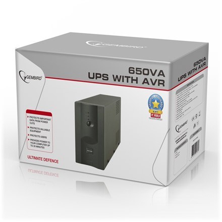 Gembird | UPS UPS-PC-652A z AVR | 650 VA | 220 V | 220 V