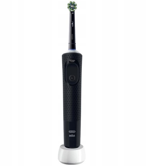 Szczoteczka elektryczna Oral-B Vitality Pro Duo z 2 końcówkami, 3 trybami szczotkowania, ładowana, dla dorosłych, czarna/niebies