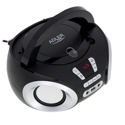 Adler | AD 1181 | CD Boombox | Głośniki | Łączność USB