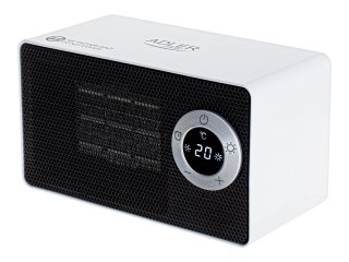 Adler | AD 7746 | Wentylator grzejny ceramiczny | 1000 W | Liczba poziomów mocy 2 | Biały