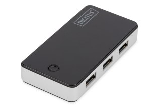 Digitus | 4-portowy koncentrator USB | DA-70231 | Koncentrator USB | Liczba portów USB 3.0 (3.1 Gen 1) 4