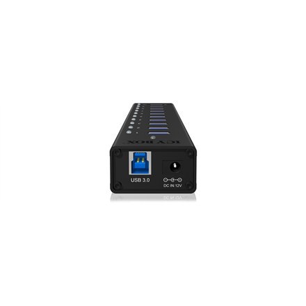 Raidsonic | 10-portowy koncentrator USB 3.0 | Icy Box IB-AC6110