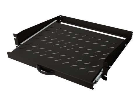 DIGITUS 2U extendib. shelf for cabinets from 450 mm depth
