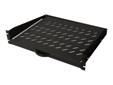 DIGITUS 2U extendib. shelf for cabinets from 450 mm depth