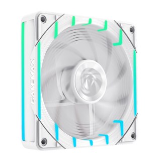 Gamemax Wentylator Obudowy TORNADO T12 ARGB-R 120 mm Biały
