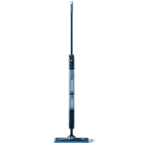 Mop elektryczny Philips XV5113/01 OneUp 5000 w kolorze niebiesko-czarnym, idealny do skutecznego czyszczenia podłóg.