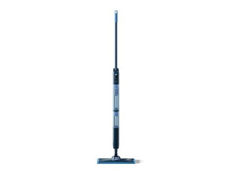 Mop elektryczny Philips XV5113/01 OneUp 5000 w kolorze niebiesko-czarnym, idealny do skutecznego czyszczenia podłóg.