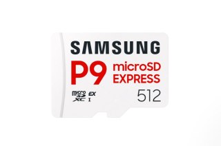 Samsung P9 Express 512 GB microSD U3 V30 A1 - Pamięć Flash do Smartfonów i Kamer